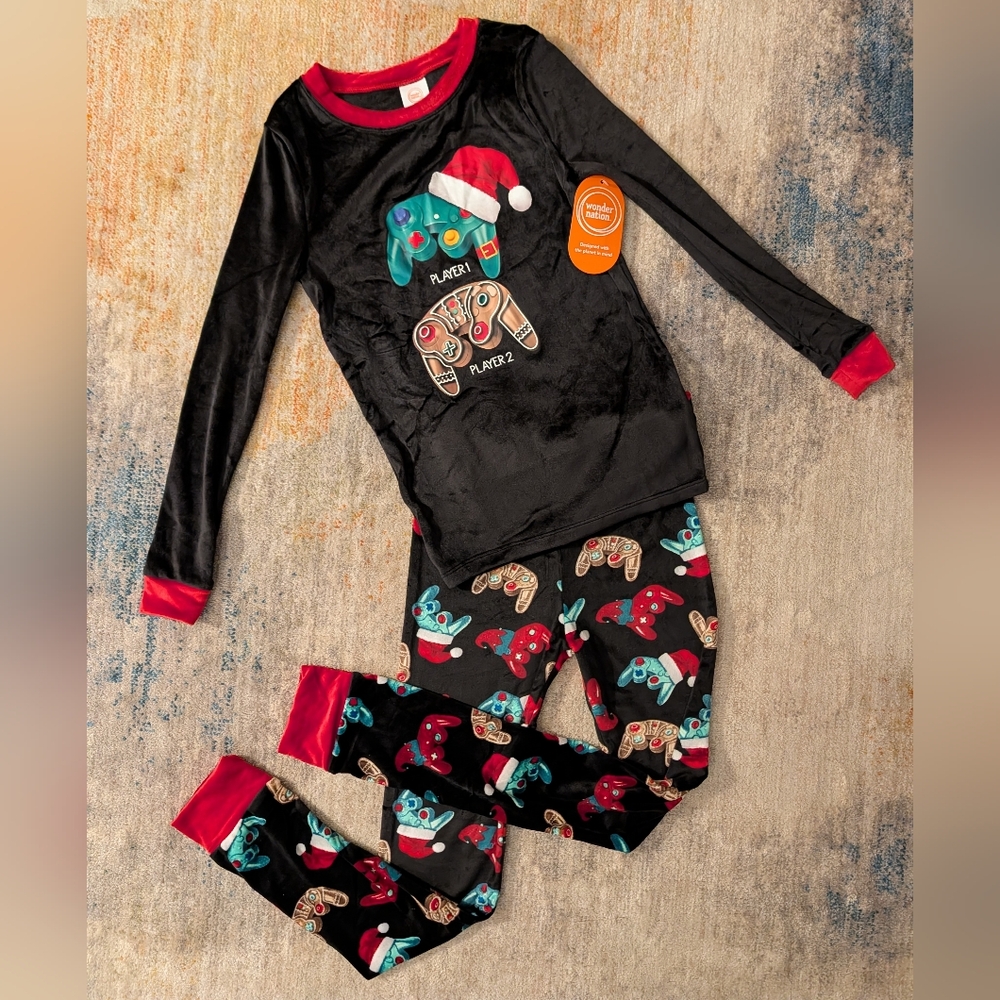 Wonder Nation 2pc Gamer Holiday Sleep Set - NWT